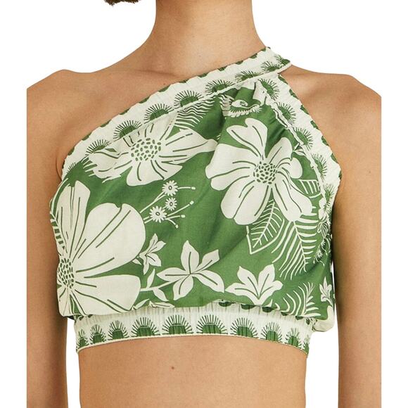 FARM Rio Macaw Elegance Crop Top XL - Picture 2 of 5